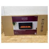 Home Decorators Collection 42 in. Wall Mount Electric Fireplace (Retails for $199)