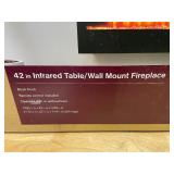 Home Decorators Collection 42 in. Wall Mount Electric Fireplace (Retails for $199)