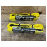KEEPER Lot of 2- 2 in. x 12 ft. 1 Ply Lift Slings with Flat Loop