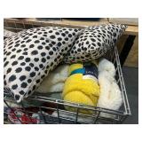Large Lot of Various Pillows, Bedding, Blankets etc..