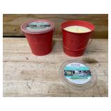 PATIO ESSENTIALS Lot of 2- Citronella Candles