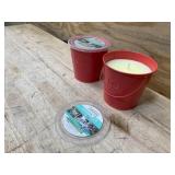 PATIO ESSENTIALS Lot of 2- Citronella Candles