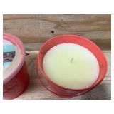 PATIO ESSENTIALS Lot of 2- Citronella Candles