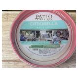PATIO ESSENTIALS Lot of 2- Citronella Candles