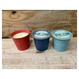 PATIO ESSENTIALS Lot of 3- Citronella Candles