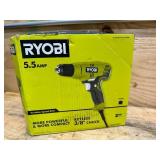RYOBI 5.5 Amp Corded 3/8 in. Variable Speed Compact Drill/Driver with Bag