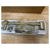 Pfisher LG16-300BG 1.8GPM Handheld Shower w/Slidebar Kit - Brushed Gold