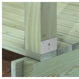 SIMPSON STRONG-TIE Lot of 16-  BC ZMAX Galvanized Post Bases for 6x Nominal Lumber