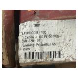 CLARKDIETRICH Lot of 17 Cases of- 1/2 in. x 10 ft. L-Trim Metal Wall Framing Studs (50 pcs per case)