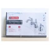 DELTA Silverton 8 in. Widespread 2-Handle Bathroom Faucet in Chrome