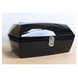 Black Motorcycle Trunk Tour Pack