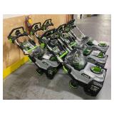 EGO Lot of 6- POWER+ 56-volt 21-in Single-stage Push with auger assistance Battery Snow blowers (Tool Only)
