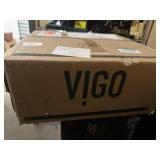 VIGO Glass Vessel Bathroom Sink - Tempered Glass