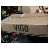 VIGO Matte Stone Vessel Bathroom Sink VVG04011