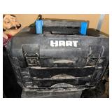 Hart Tool Set with Sockets, Ratchets, and Wrenches in Hard Case