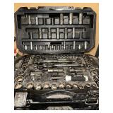 Hart Tool Set with Sockets, Ratchets, and Wrenches in Hard Case