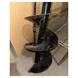 Heavy-Duty Steel Auger Bit for Post Hole Diggers