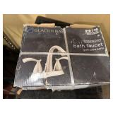 Glacier Bay Edgewood Brushed Nickel Bath Faucet