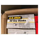Large Collection of Key Blanks from US Lock, Schlage, Yale