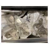 Collection of Key Blanks in Storage Bins