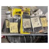 Large Collection of Door Hardware Including Latch Protectors and Strike Plates