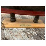 Antique Bluenose Model Ship with Detailed Canvas Sails