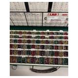 Lab Lock Pinning Kit with Assorted Pins and Charts