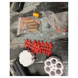 Set of 3 Toy Cap Guns with Accessories