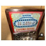 Vintage Casino Royal Slot Machine by WACO, Made in Japan Approximately 18" tall