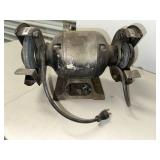 Used Bench Grinder with Dual Grinding Wheels