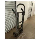Used Heavy-Duty Metal Hand Truck with Dual Handles