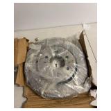 Open-Box Pair of Brake Rotors in Protective Packaging
