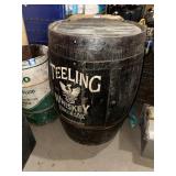 Teeling Whiskey Branded Oak Barrel