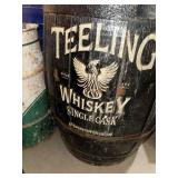 Teeling Whiskey Branded Oak Barrel
