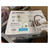 Moen Banbury WS84913SRN Bathroom Faucet with Spot Resist Finish