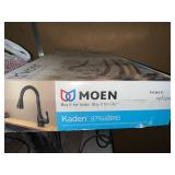 Moen Kaden 87966BRB Mediterranean Bronze Kitchen Faucet, Power Clean & Reflex Technology