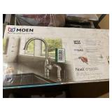 Moen Noell 87506SRS High Arc Kitchen Faucet with Spot Resist Finish