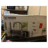 Moen Nori Spot Resist Stainless Faucet with Power Clean and Duralock