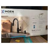 Moen Noell Kitchen Faucet 87791BRB with Reflex and Power Clean