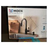 Moen Noell Kitchen Faucet 87791BRB with Reflex and Power Clean