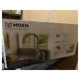 Moen Noell 87506SRS High Arc Kitchen Faucet with Spot Resist Finish