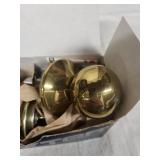 Dexter Passage Door Knob Set in Polished Brass Finish