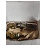 Dexter Passage Door Knob Set in Polished Brass Finish