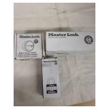 Set of 3 Master Lock Padlocks with Unique Designs