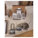Set of 3 Master Lock Padlocks with Unique Designs
