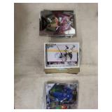 Collection of Sports Trading Cards with Autographed Memorabilia