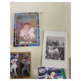 Collection of Sports Trading Cards with Autographed Memorabilia