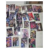 Large Collection of NBA Trading Cards Featuring Star Players