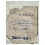 Vintage Gremlins Gizmo and Mohawk Figures in Original Packaging