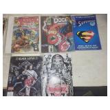Collection of 15 Assorted Comic Books Featuring Marvel and DC Characters